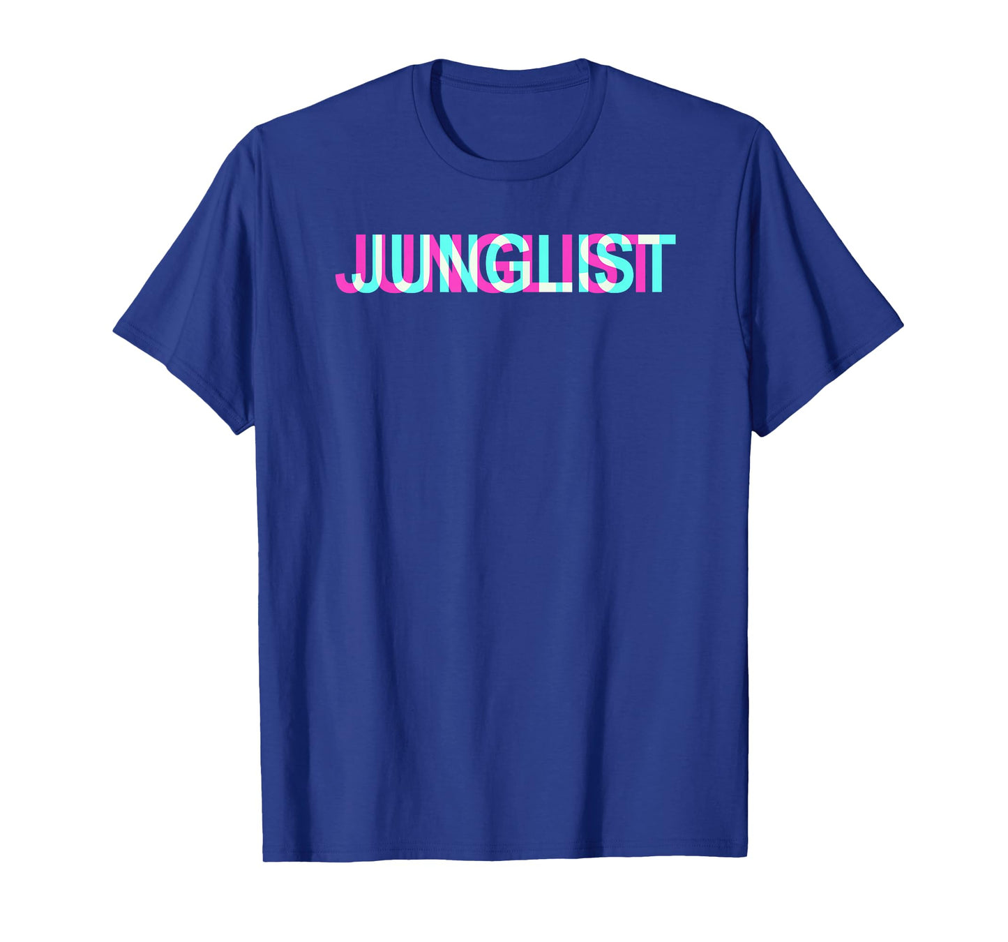 Junglist Movement I Drum n Bass Trippy Glitch Junglist T-Shirt