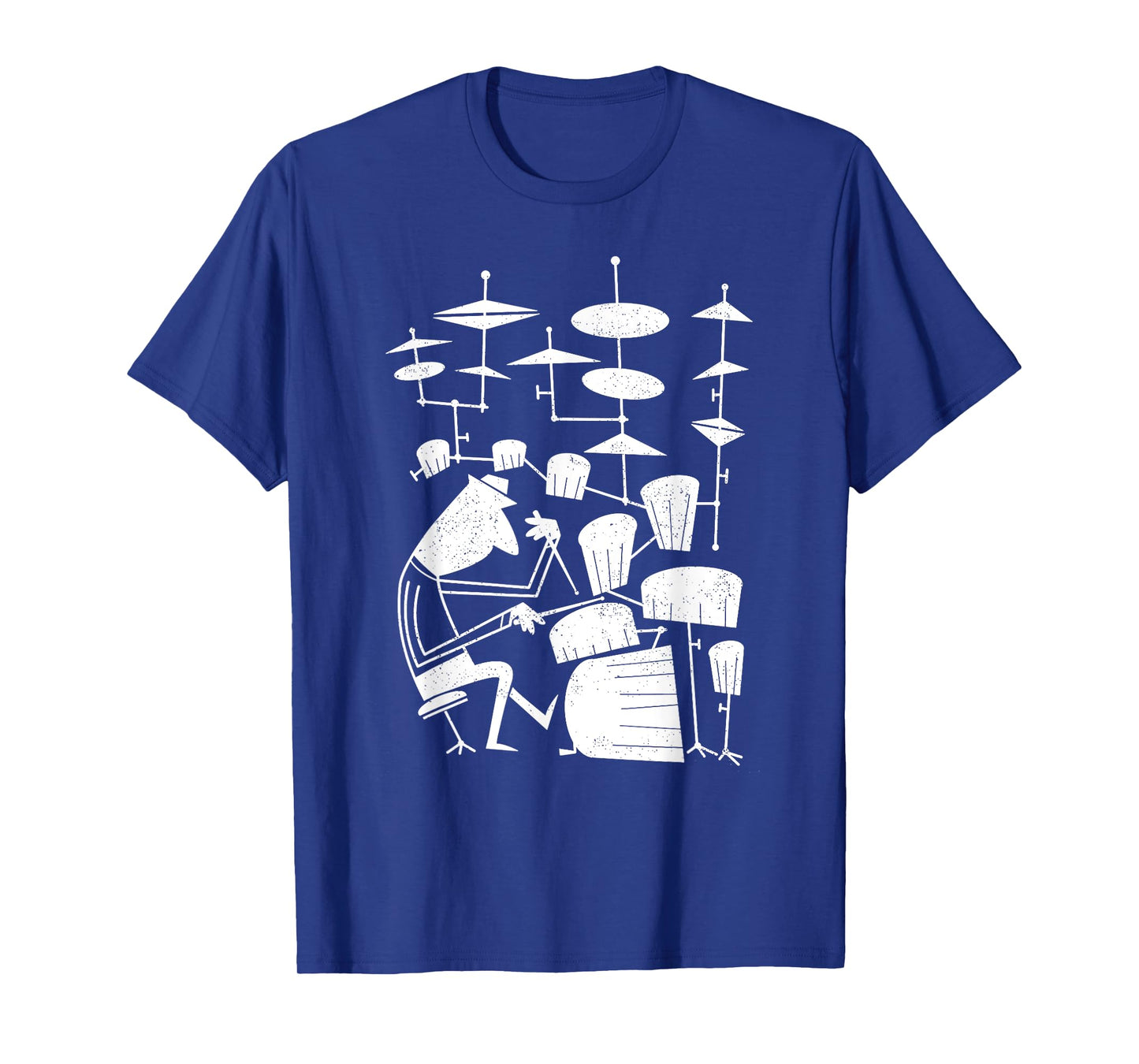 Play That Beat Drummer Drums Classic Jazz Rock Vintage T-Shirt