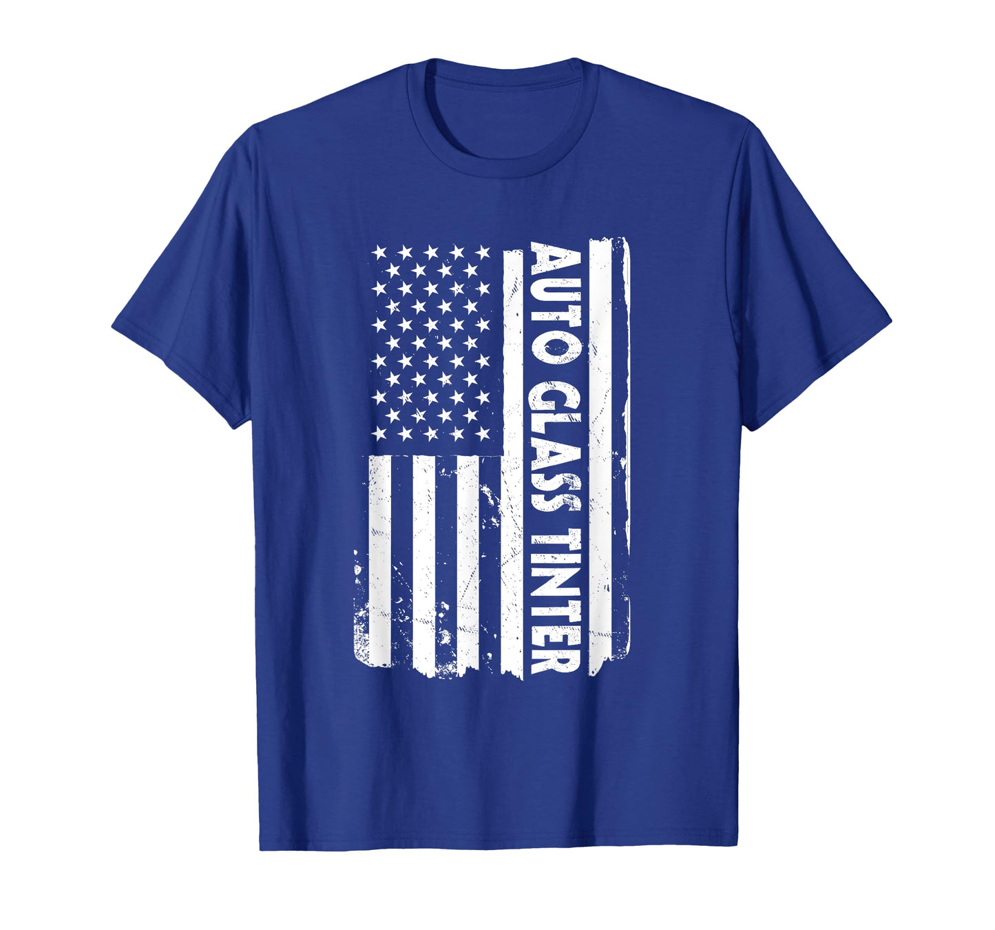 USA Flag Auto Glass Tinter Outfit Tinted Window America T-Shirt
