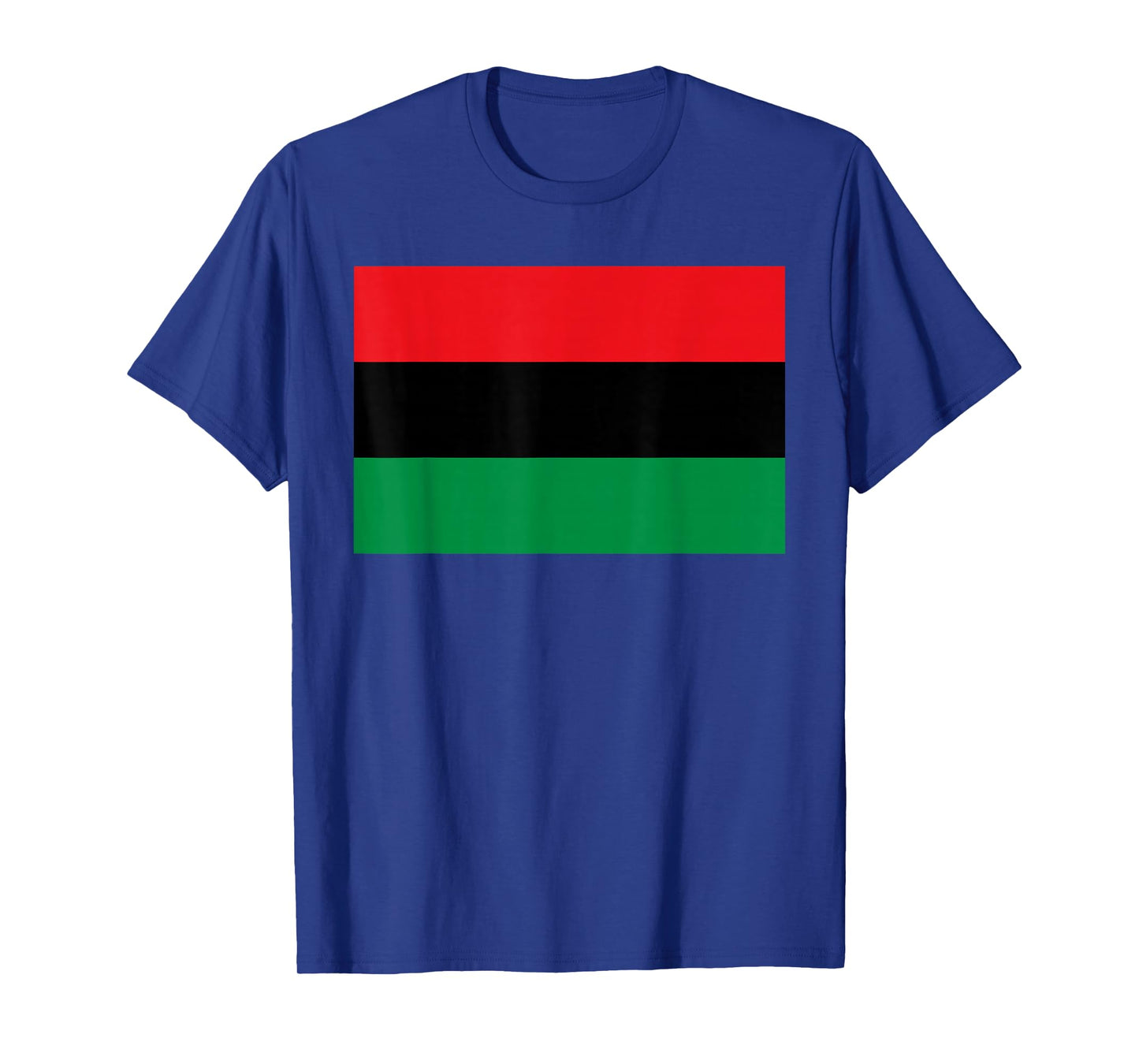 Pan African UNIA Flag Black Liberation Flag Afro-American T-Shirt Small