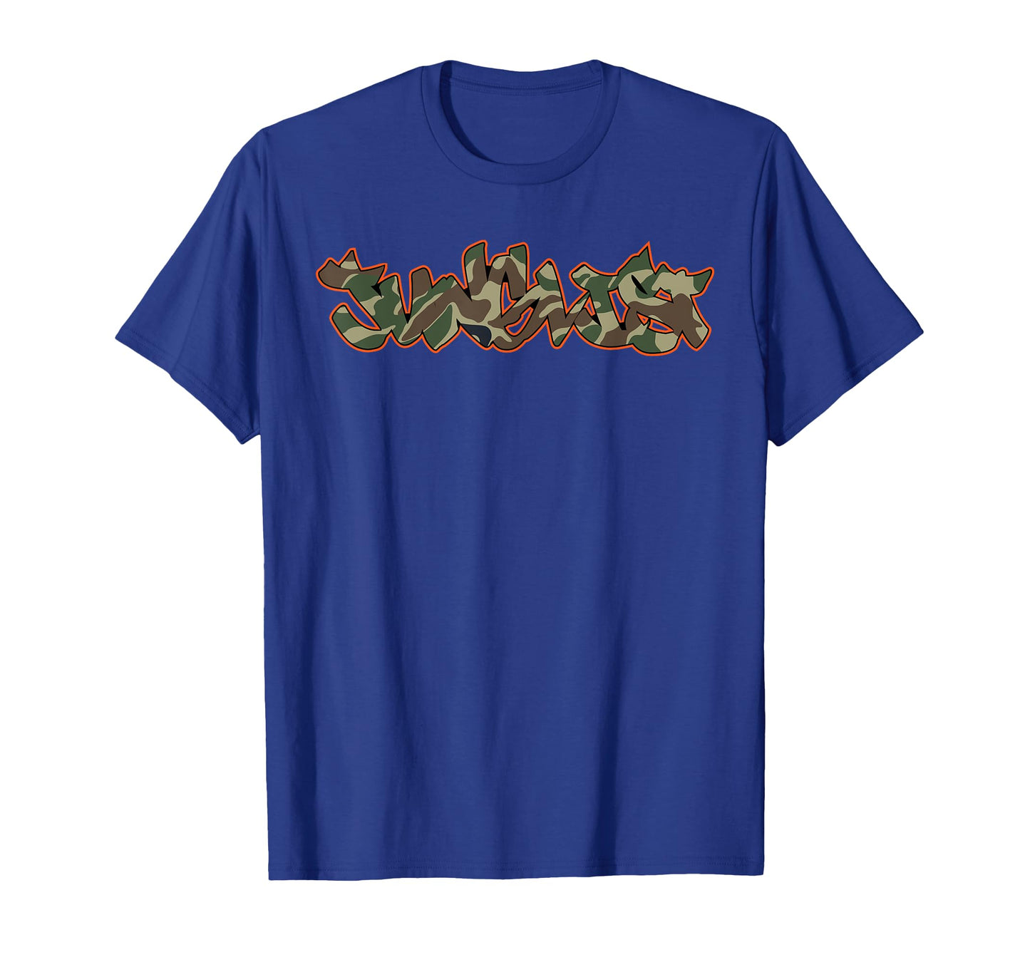Junglist Camo Graffiti DNB Drum n Bass T-Shirt