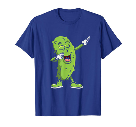 Dabbing Pickle - Cucumber Vegetarian Vegan Pickles Lover T-Shirt
