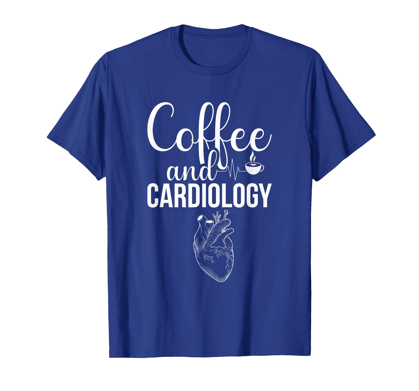 Coffee & Cardiology | Funny Cardiology Department T-Shirt