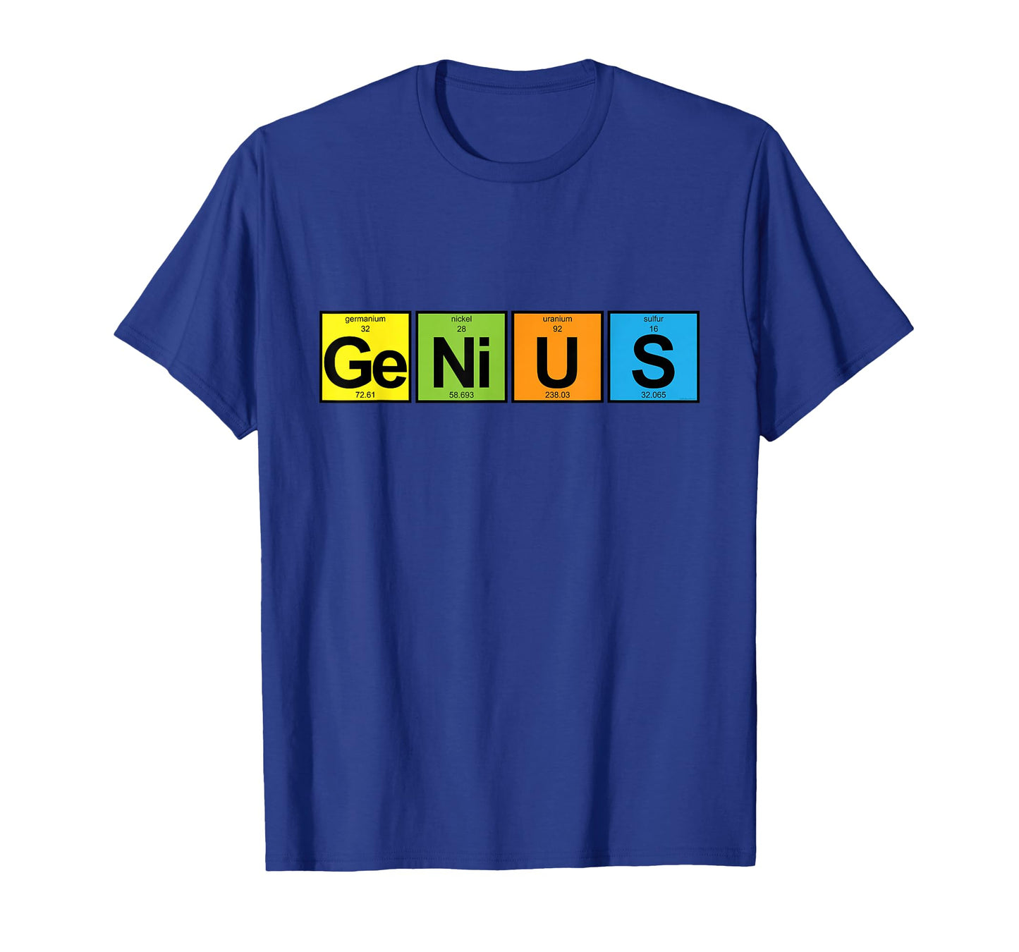 Genius T-Shirt - Periodic Table of Elements T-Shirt