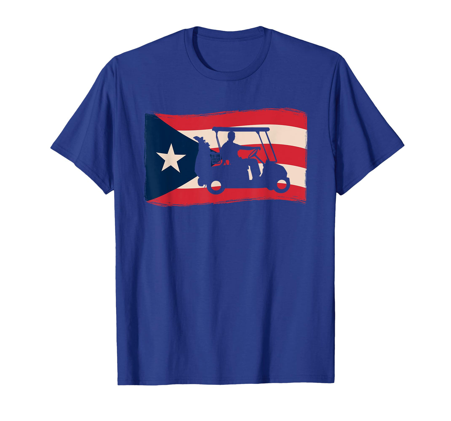 Puerto Rico Golf Cart | puerto rico golf flag T-Shirt