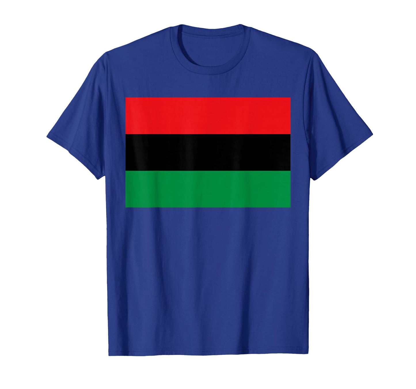 Pan African UNIA Flag Map Continent Black History Month Gift T-Shirt