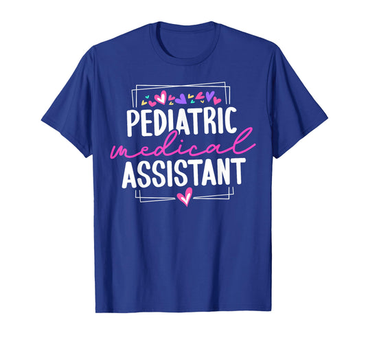 Cute Pediatric Medical Assistant Heart T-Shirt