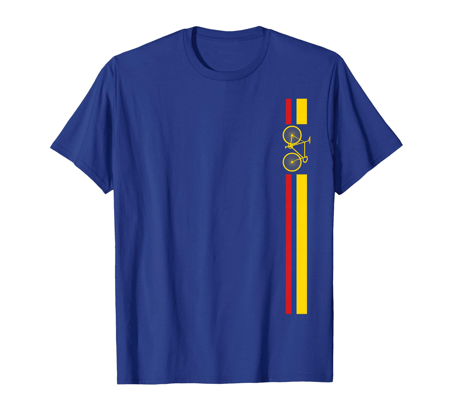 Colombian Cycling Shirt Colombia Flag Cyclist Bicycle Gift T-Shirt