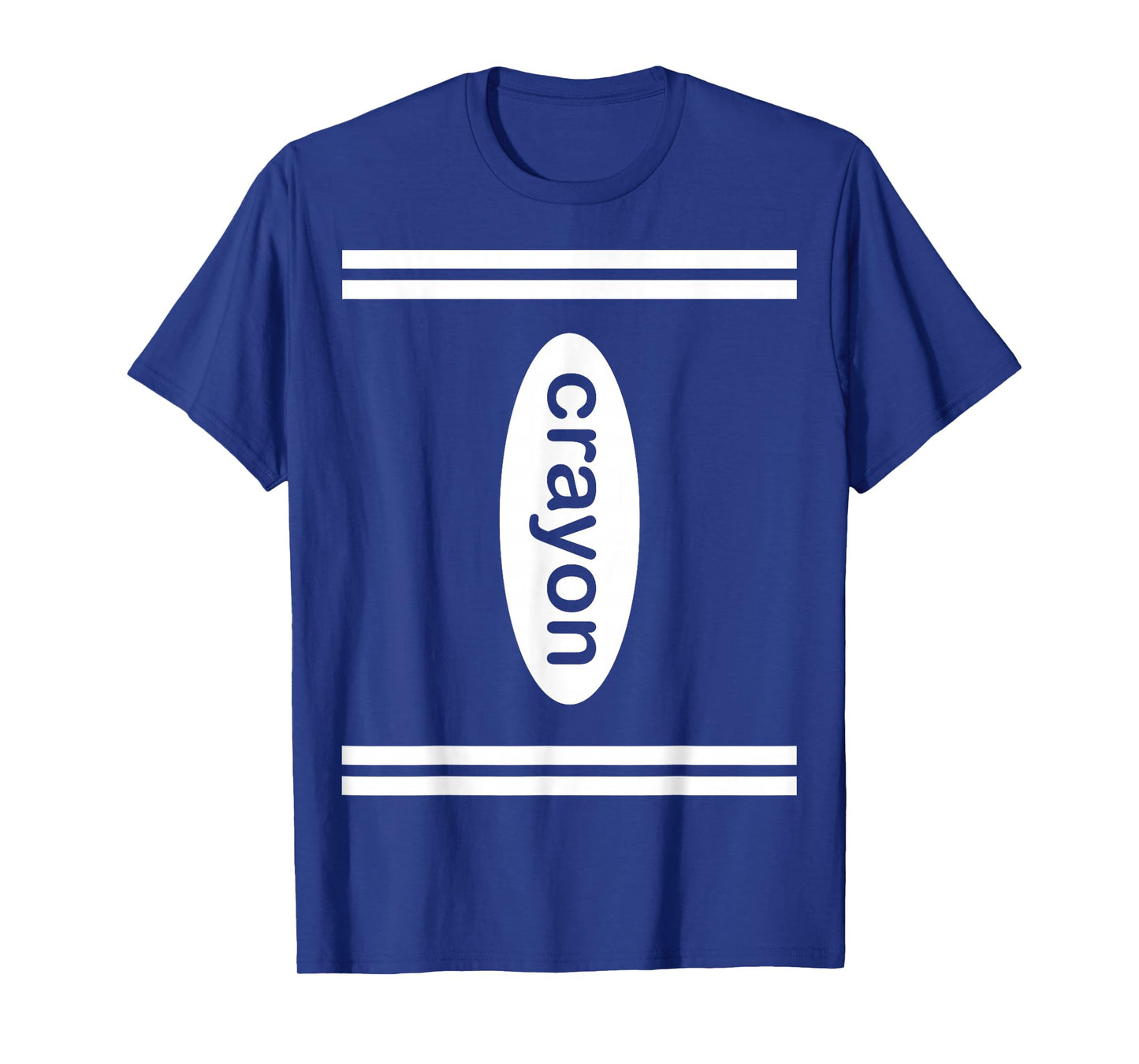 Crayon Halloween Costume, Dark Color Crayon Box Lover T-Shirt