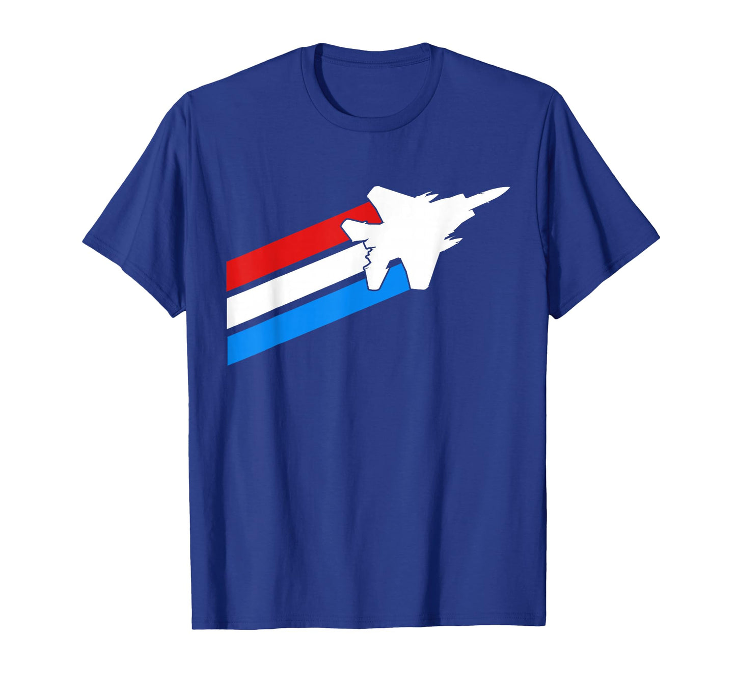 F-15 Eagle Patriotic Flag Military Jet Fighter T-Shirt