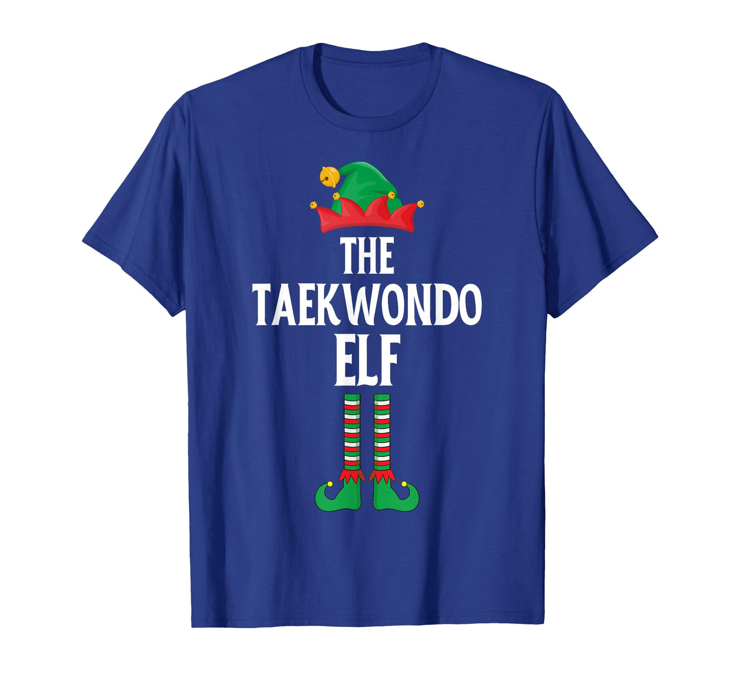 Funny Taekwondo Costume Christmas Santa Xmas T-Shirt