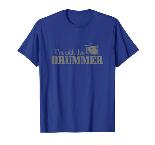 Drummer Girlfriend Drummer Drummer Gift T-Shirt