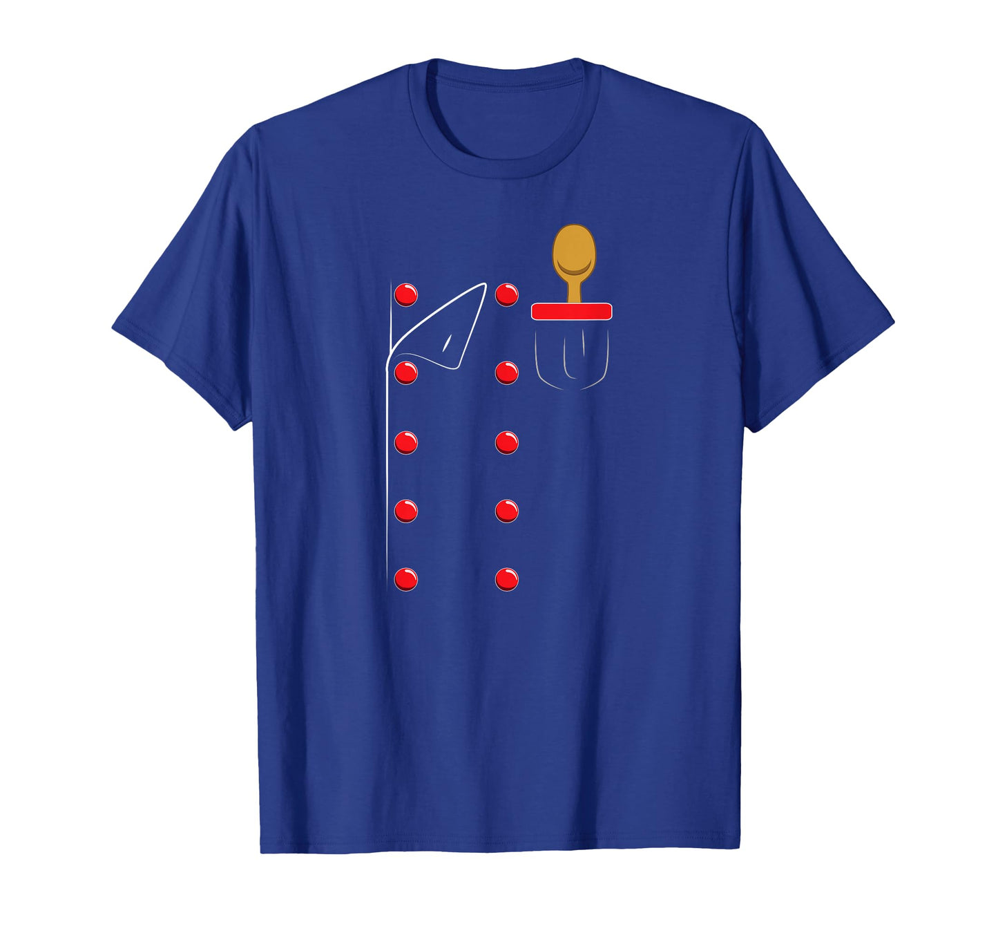 Chef Uniform Jacket Faux Cook Cooking T-Shirt