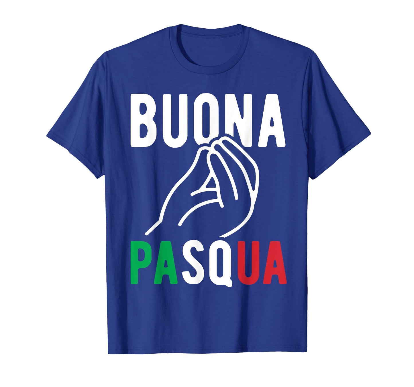 Buona Pasqua Italian Easter Italy Flag Funny Italian Easter T-Shirt