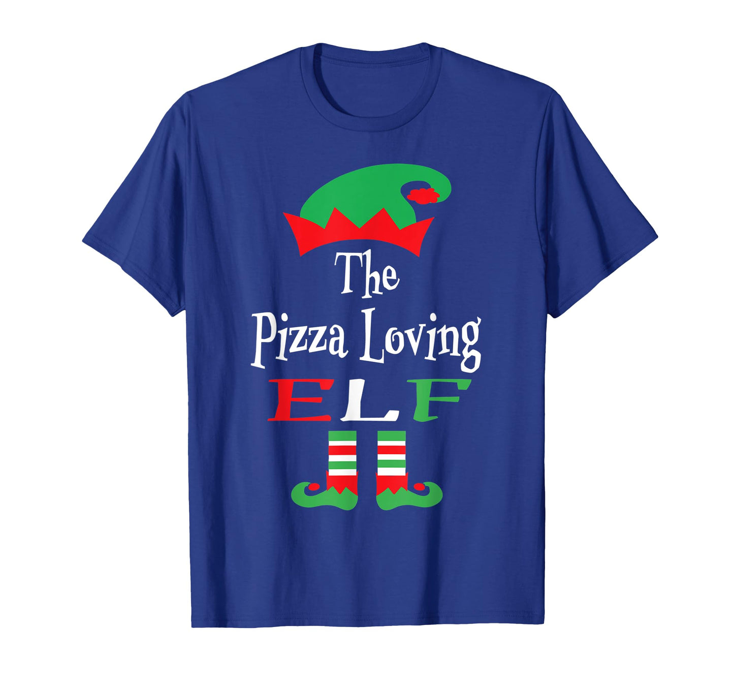 Christmas Funny The Pizza Loving Elf Shirt Youth Teens Gift T-Shirt