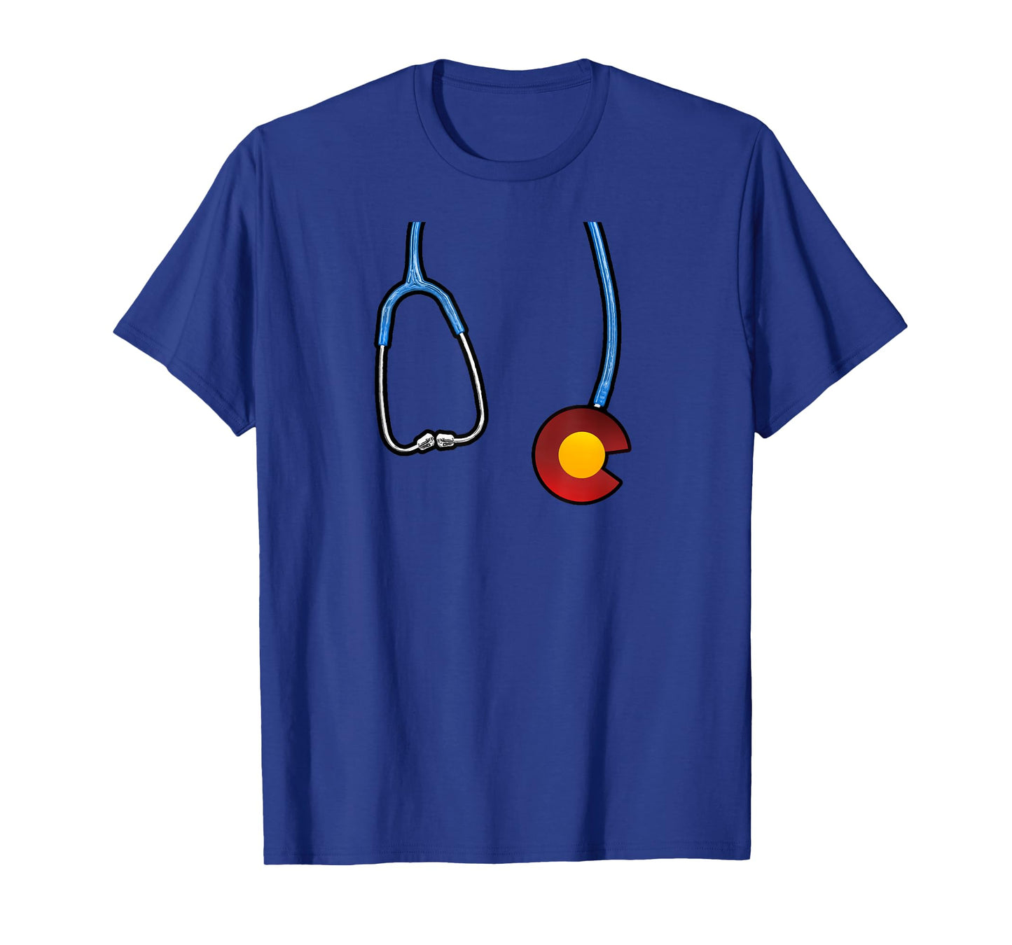 Colorado Flag Inspired Shirt for Nurse or Doctor