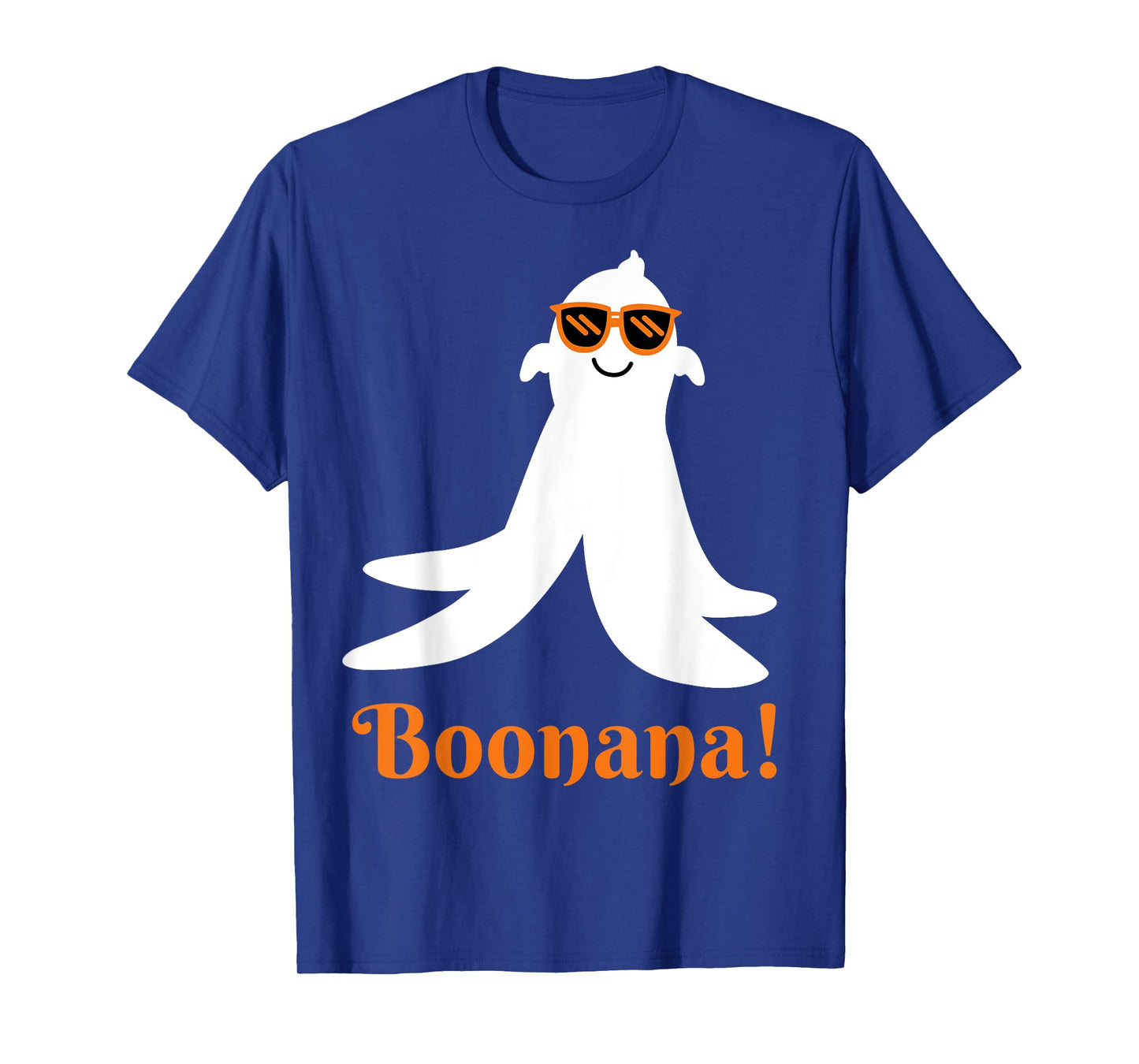 Boonana Boo-Nana Funny Halloween Costume Ghost Banana Puns T-Shirt