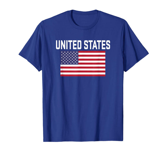 American Flag Cool Patriotic USA Flags Men Women T-Shirt