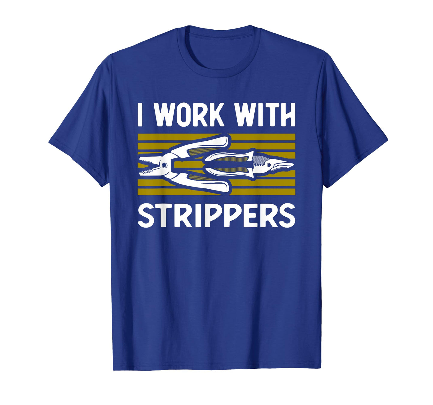 Cool Electrician Art Men Women Lineman Electrical Work Tools T-Shirt