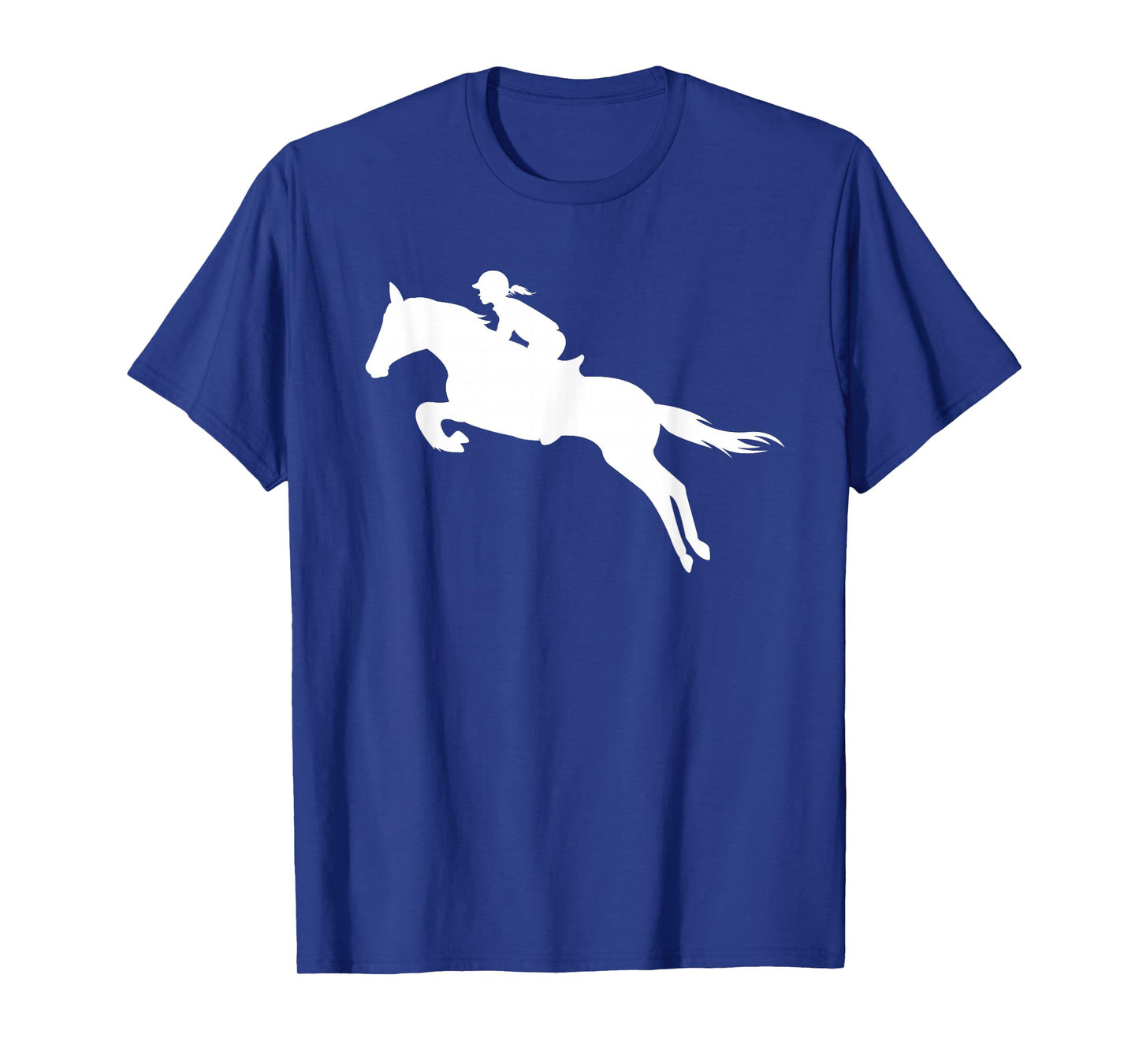 Cute English Riding Hunter Jumper Girl Riding Horse Tee Gift T-Shirt