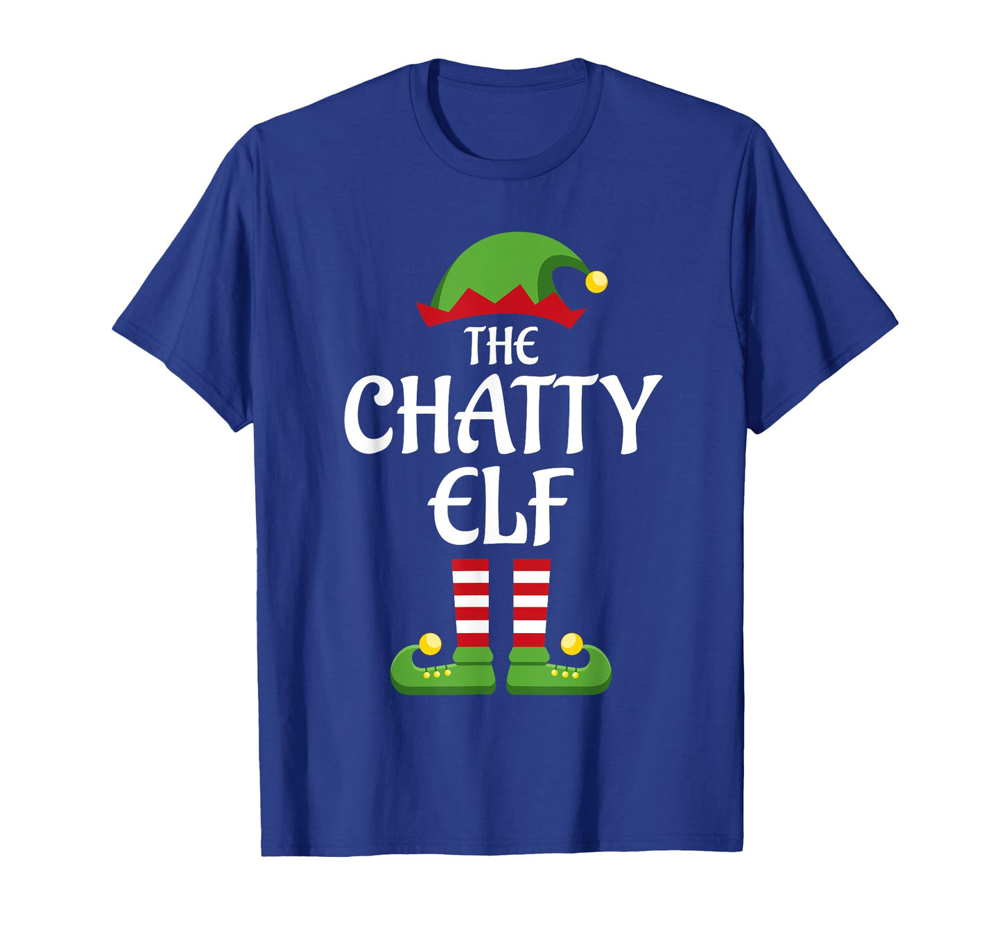 Chatty Elf Family Matching Group Christmas T-Shirt