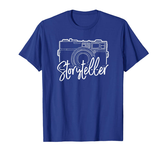 Cute Photography Storyteller With Camera T-Shirt