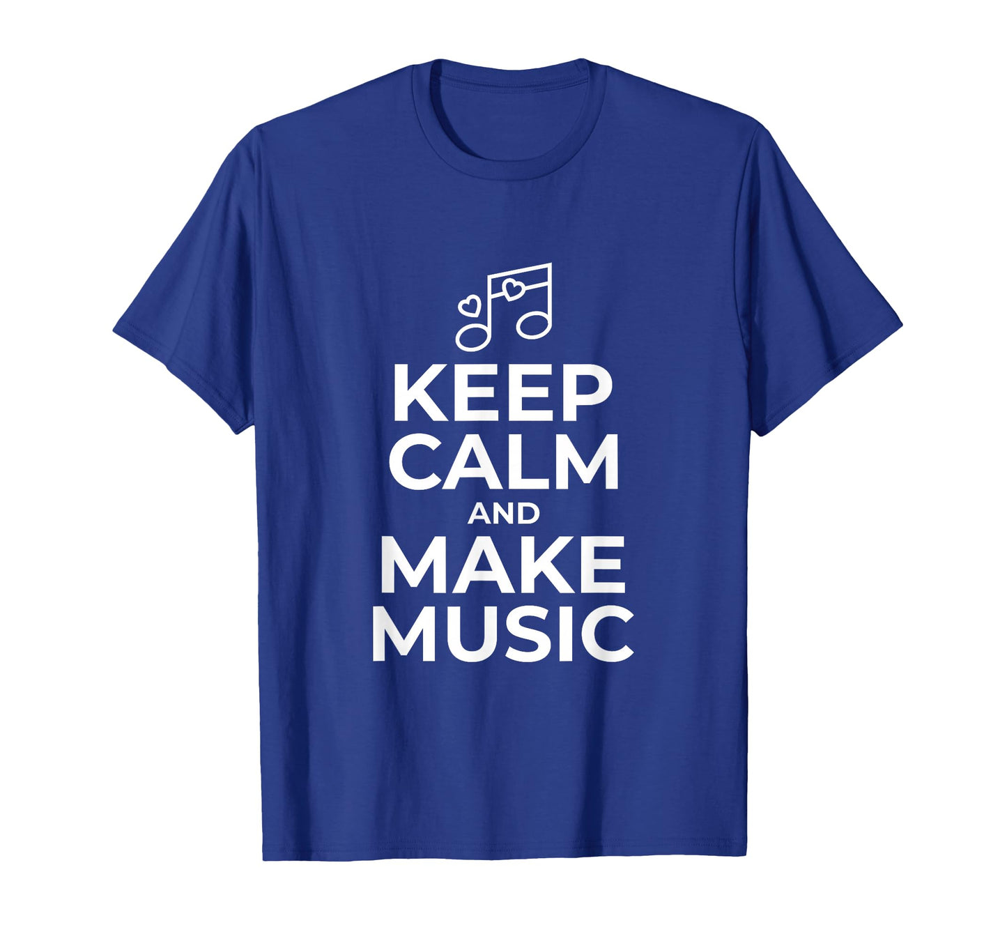 Keep Calm and Make Music Lovers Tshirt Musician Gift T-Shirt