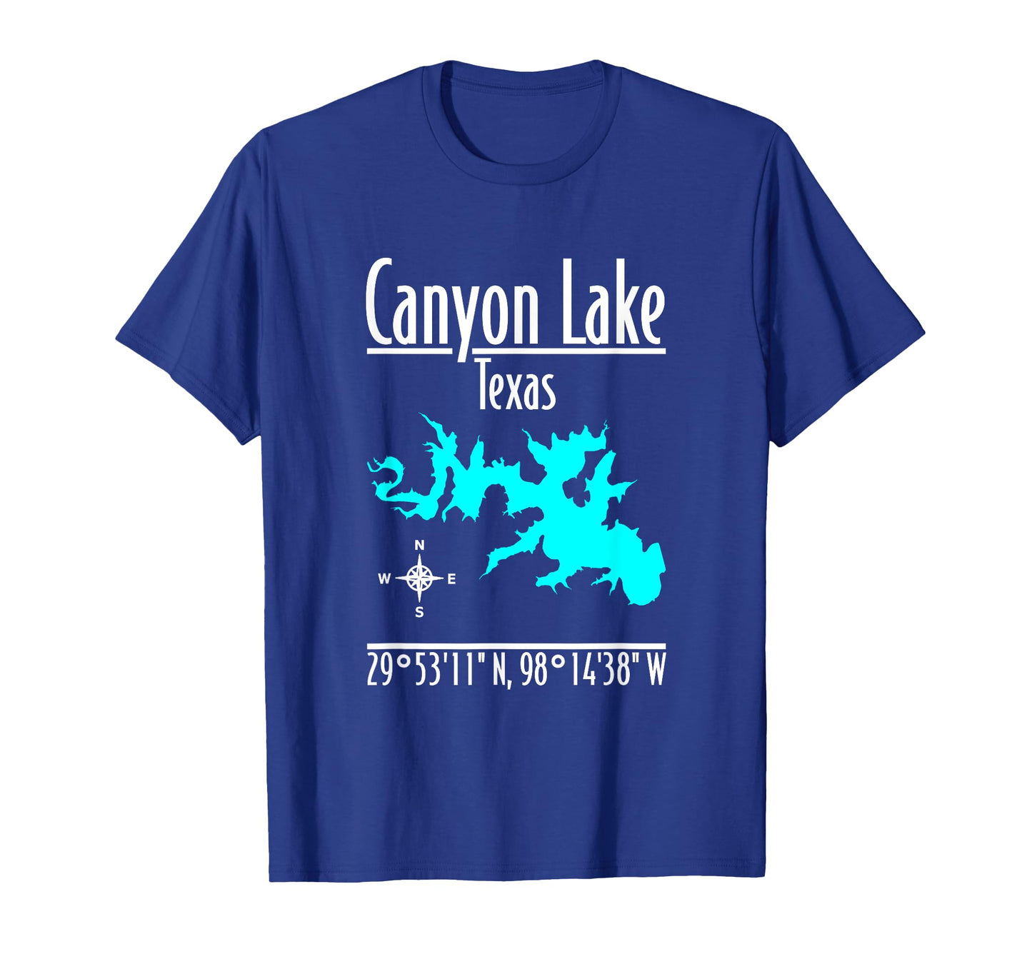 Modern Canyon Lake - Texas T-Shirt