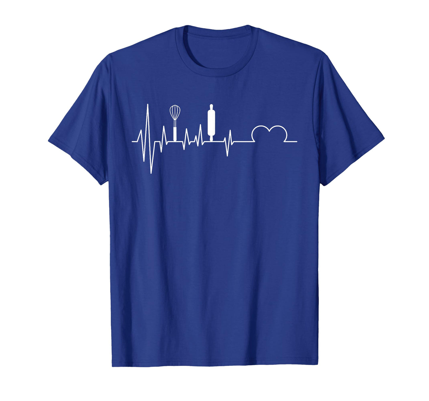 Baker Heartbeat Baking Baker's Cake Cupcake Gift T-Shirt