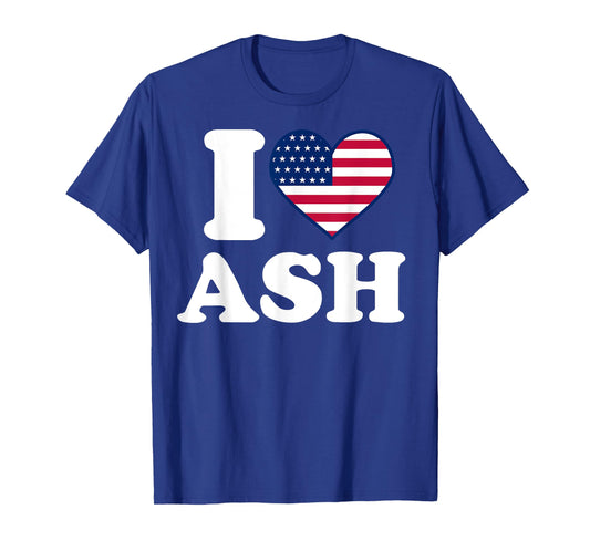 I love Ash I heart Ash T-Shirt