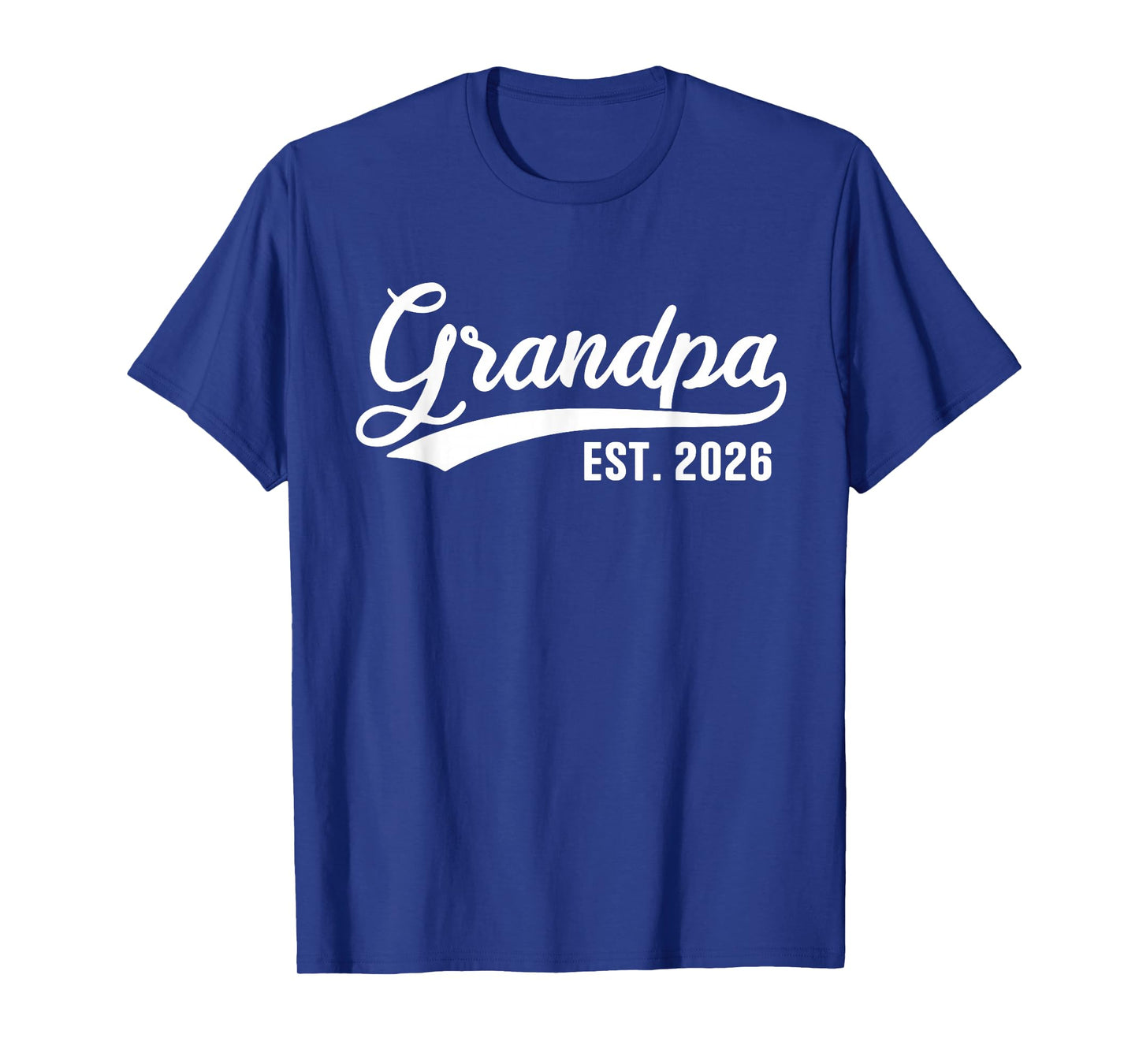 Grandpa 2026 Retro Grandpa Est 2026 T-Shirt