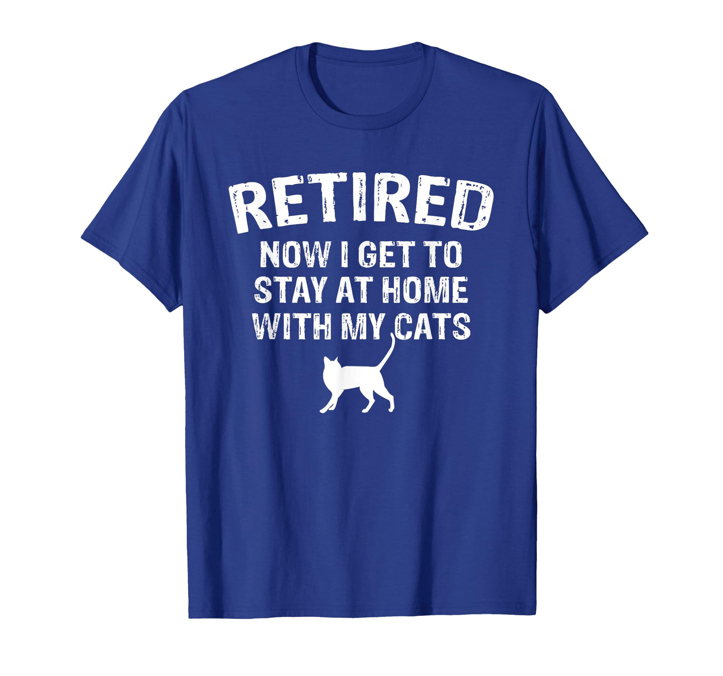 Great Retired Cat Lover Design Cats Owner Retirement T-Shirt