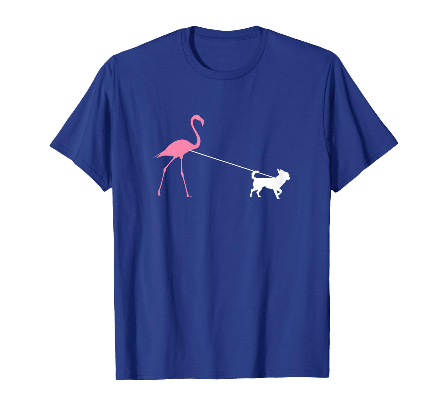 Chihuahua Lover for Dog Mum, Cute Flamingo T-Shirt