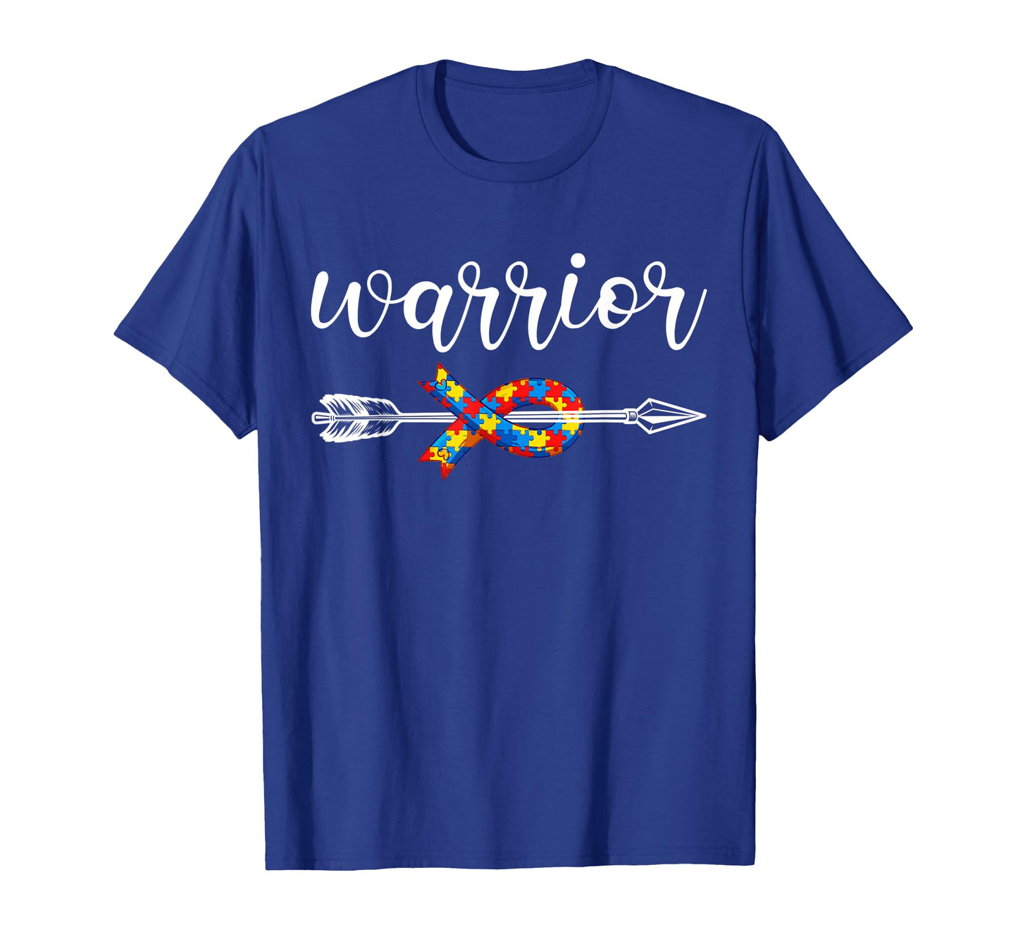 Autism Awareness Women Men Kids Autism Warrior Autistic ASD T-Shirt