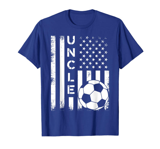 Soccer Uncle American Flag Vintage T-Shirt