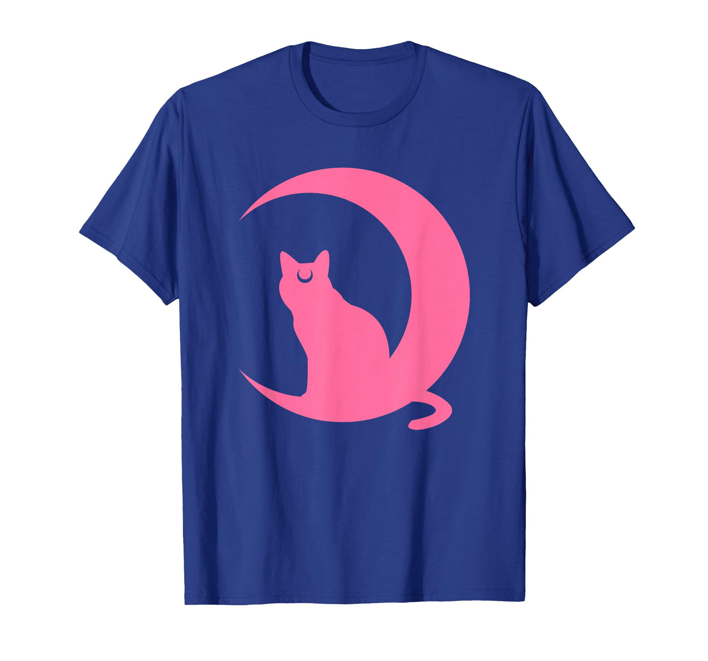 Crescent Moon Planet Sailor Astronomy Mom Anime Cat Lover T-Shirt