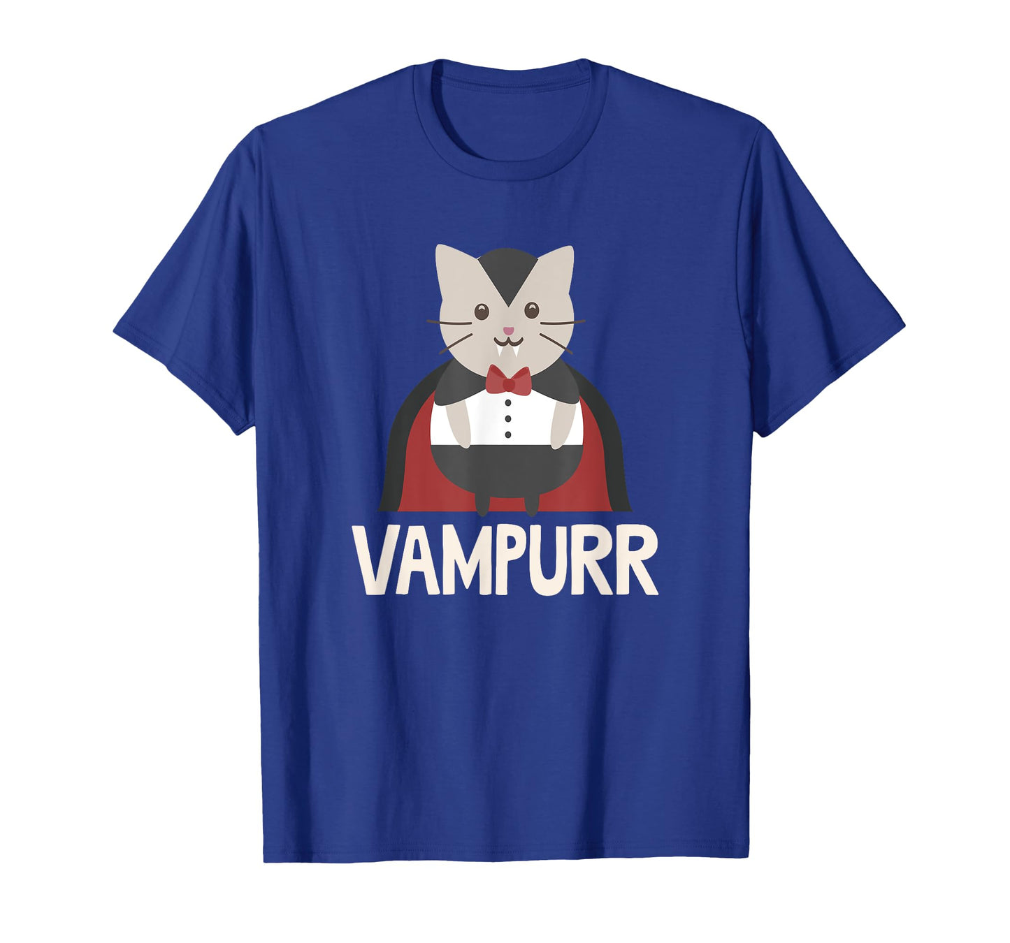 Vampurr Funny Vampire Cat Halloween Gift T-Shirt