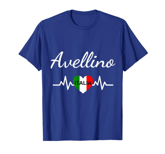Avellino Italy Flag Italia Souvenir Matching Italian T-Shirt