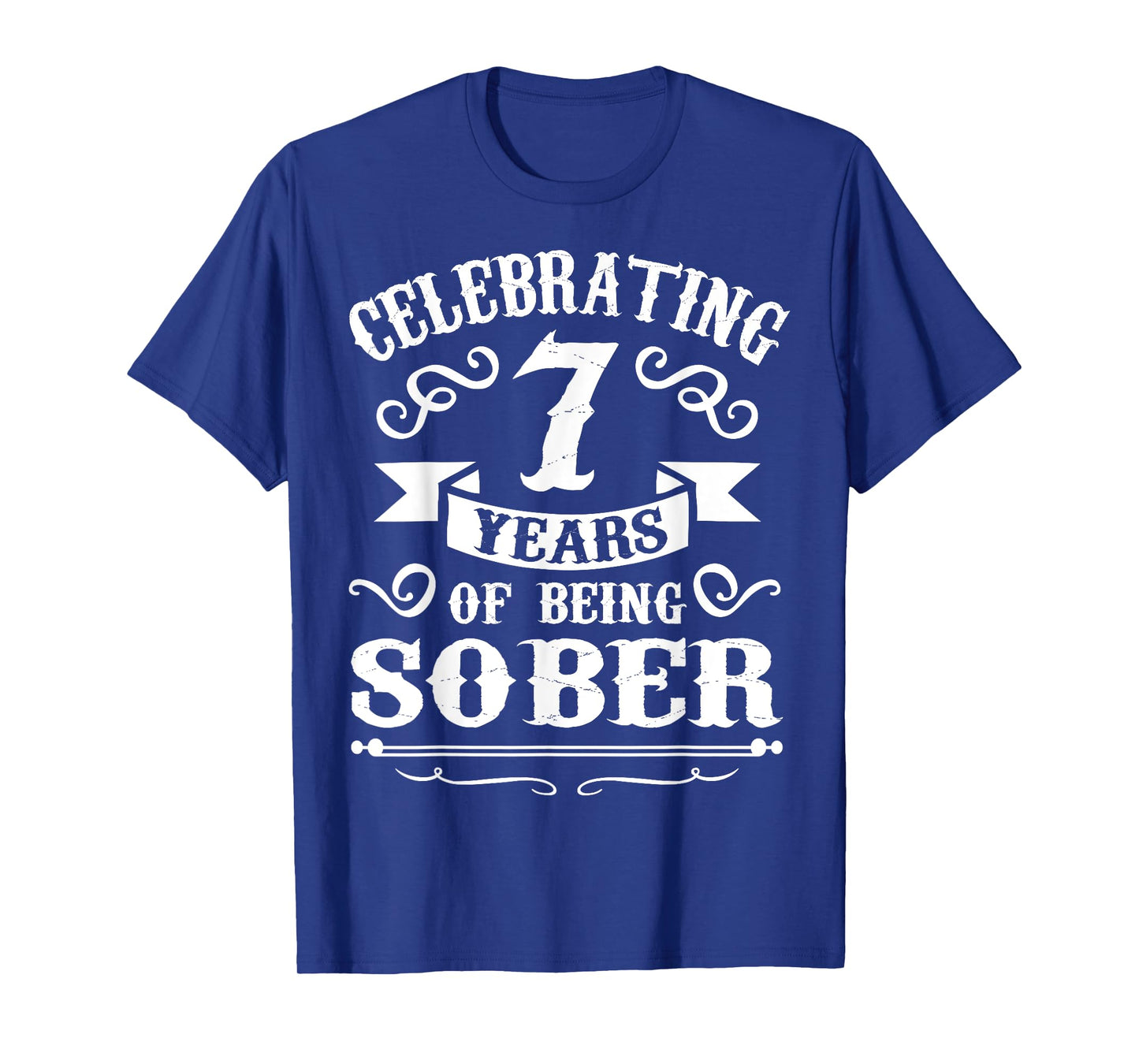 7Years Sober Sobriety Gift T-Shirt