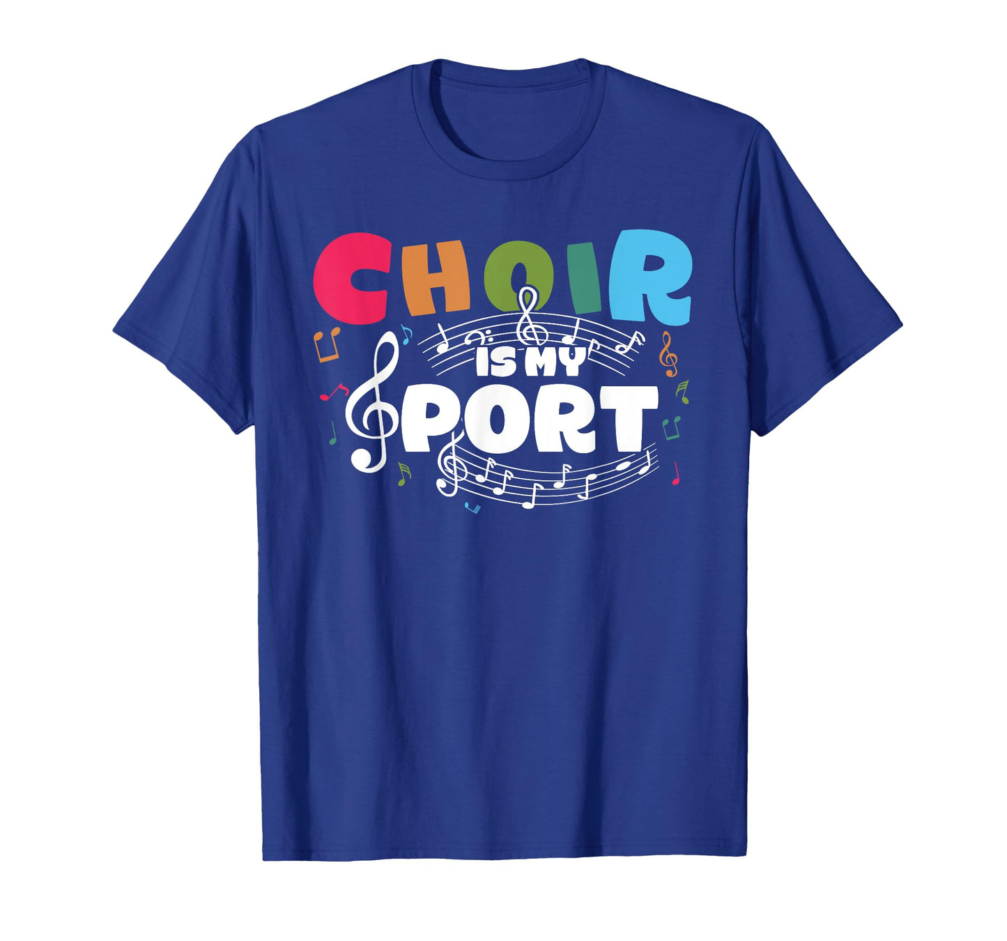 Choir Is My Sport Music Theater Vocal Choir Teacher Singer T-Shirt