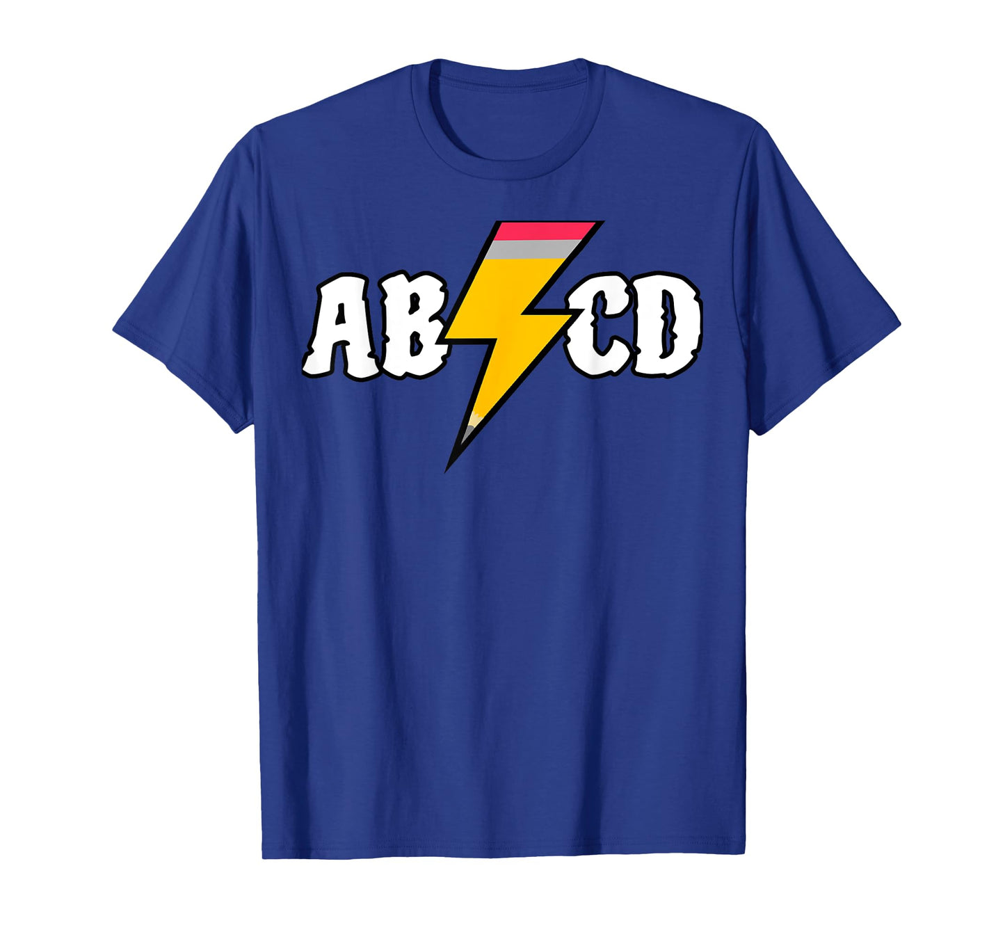Back To School Pencil Alphabet Letters Student & Teacher Men Women Girls Kids T-Shirt