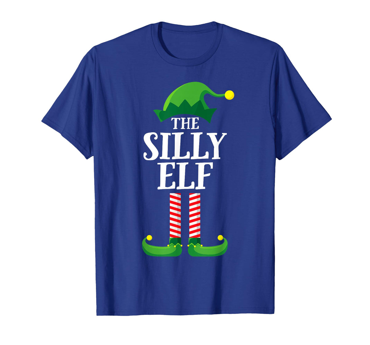 Silly Elf Matching Family Group Christmas Party Pyjamas T-Shirt