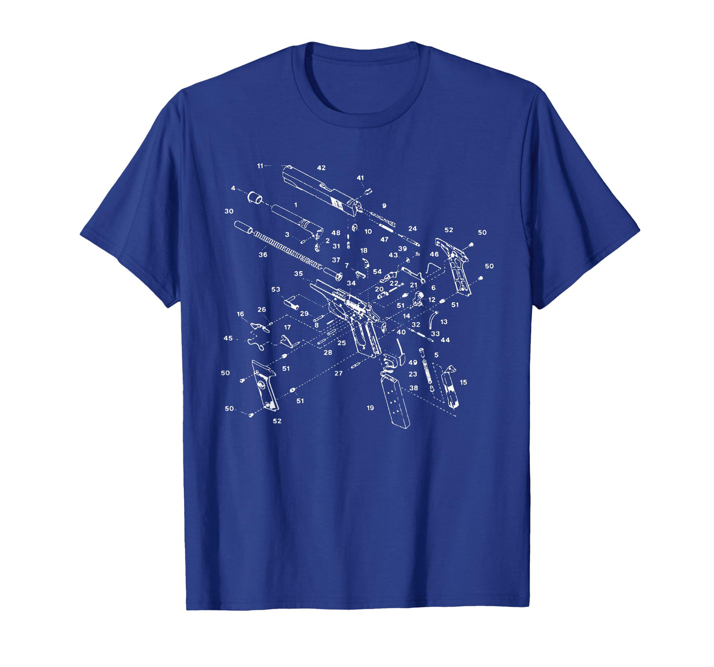 1911 Schematic Diagram T-Shirt