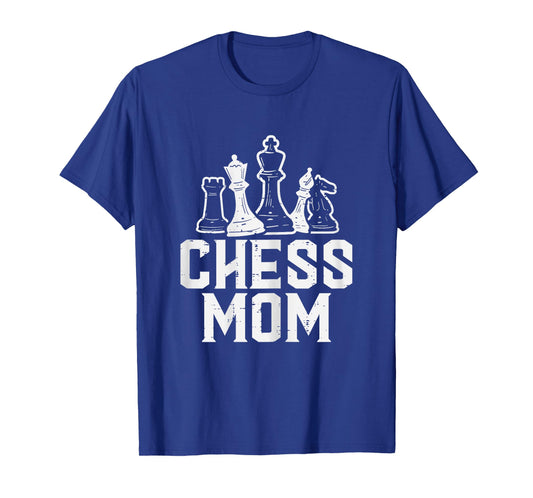 Chess Mom Family Matching Master Player Mommy Mama Women T-Shirt