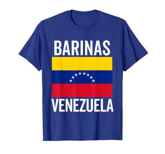Barinas Venezuela Venezuelan Flag Bandera Venezolana T-Shirt