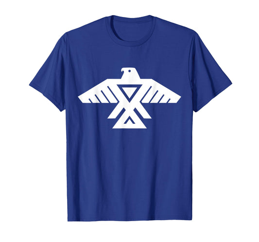 Anishinaabe Native American Thunderbird in white T-Shirt