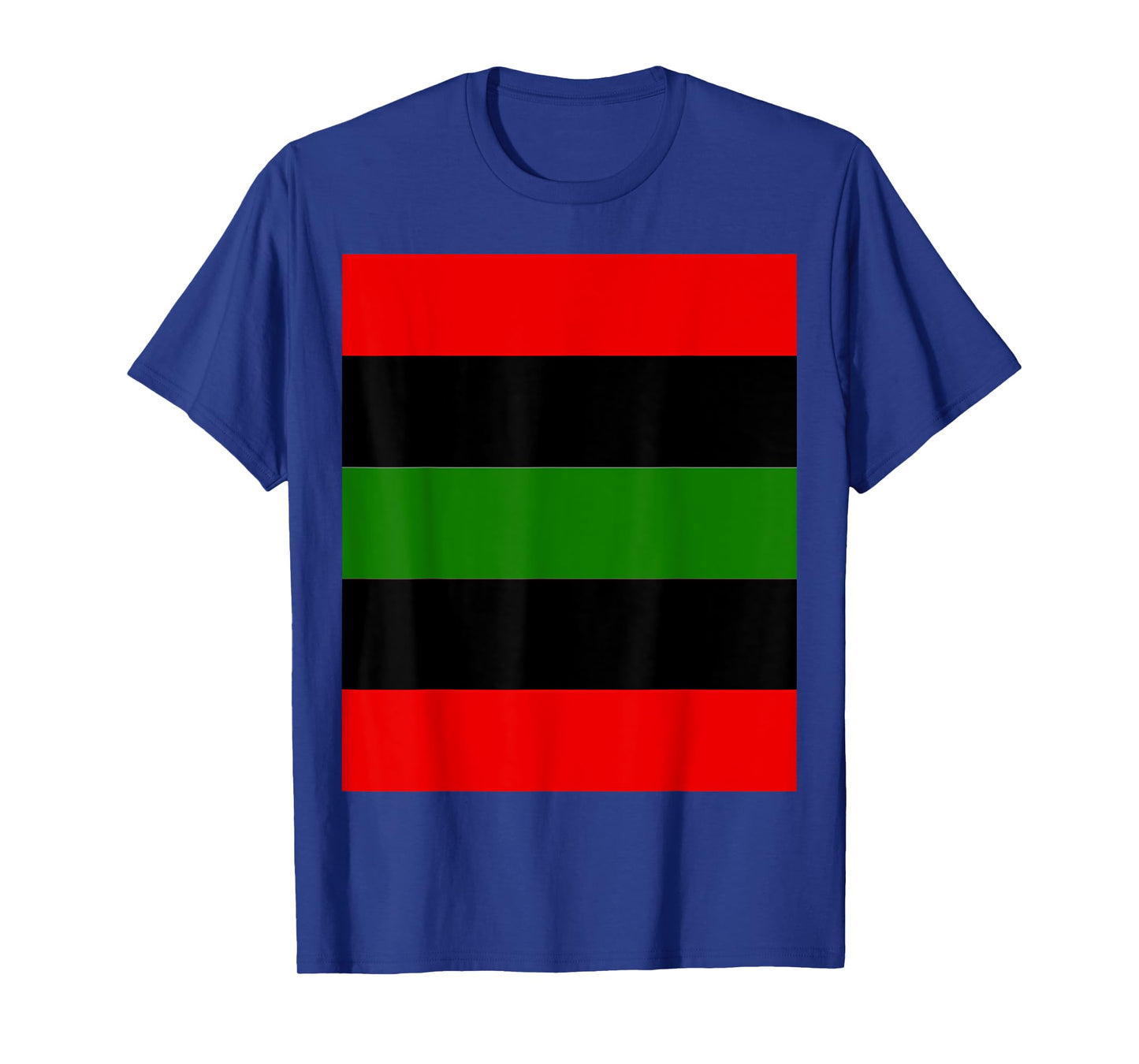 RBG Red Black Green African American Pride Flag T-Shirt