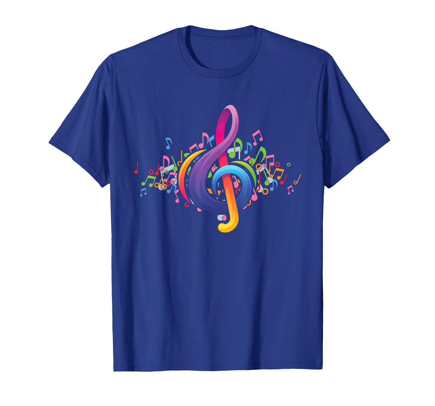 Colorful Music Treble Clef T-Shirt