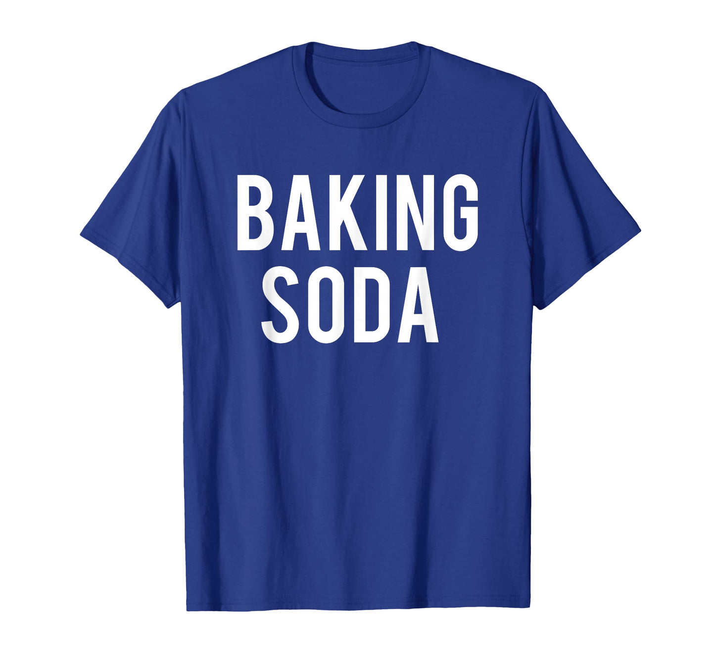 Baking Soda Tee Shirt White Text T-Shirt
