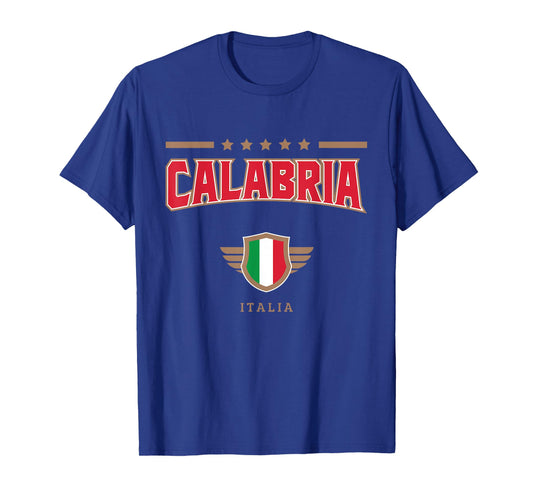 Calabria Italy T Shirt - Calabrian Italian Jersey T-Shirt